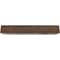 Ekena Millwork 3-Sided (U-beam) Rough Sawn Endurathane Faux Wood Ceiling Beam, Premium Aged, 10"W x 4"H  x 20'L BMRS3C0100X040X240ZD - alternate 3